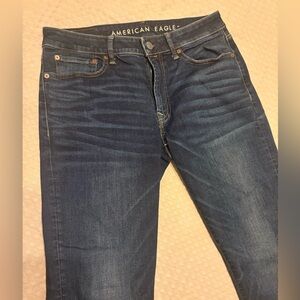 American Eagle Mens Slim Fit Stretch Blue Jeans
